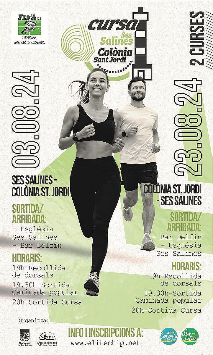 XXXI Cursa a peu “Ses Salines - Colònia de St. Jordi”