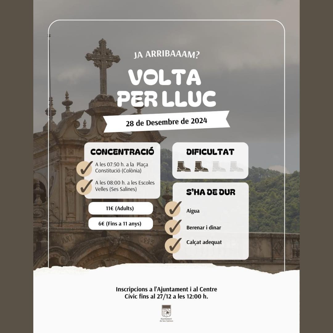 Volta per Lluc