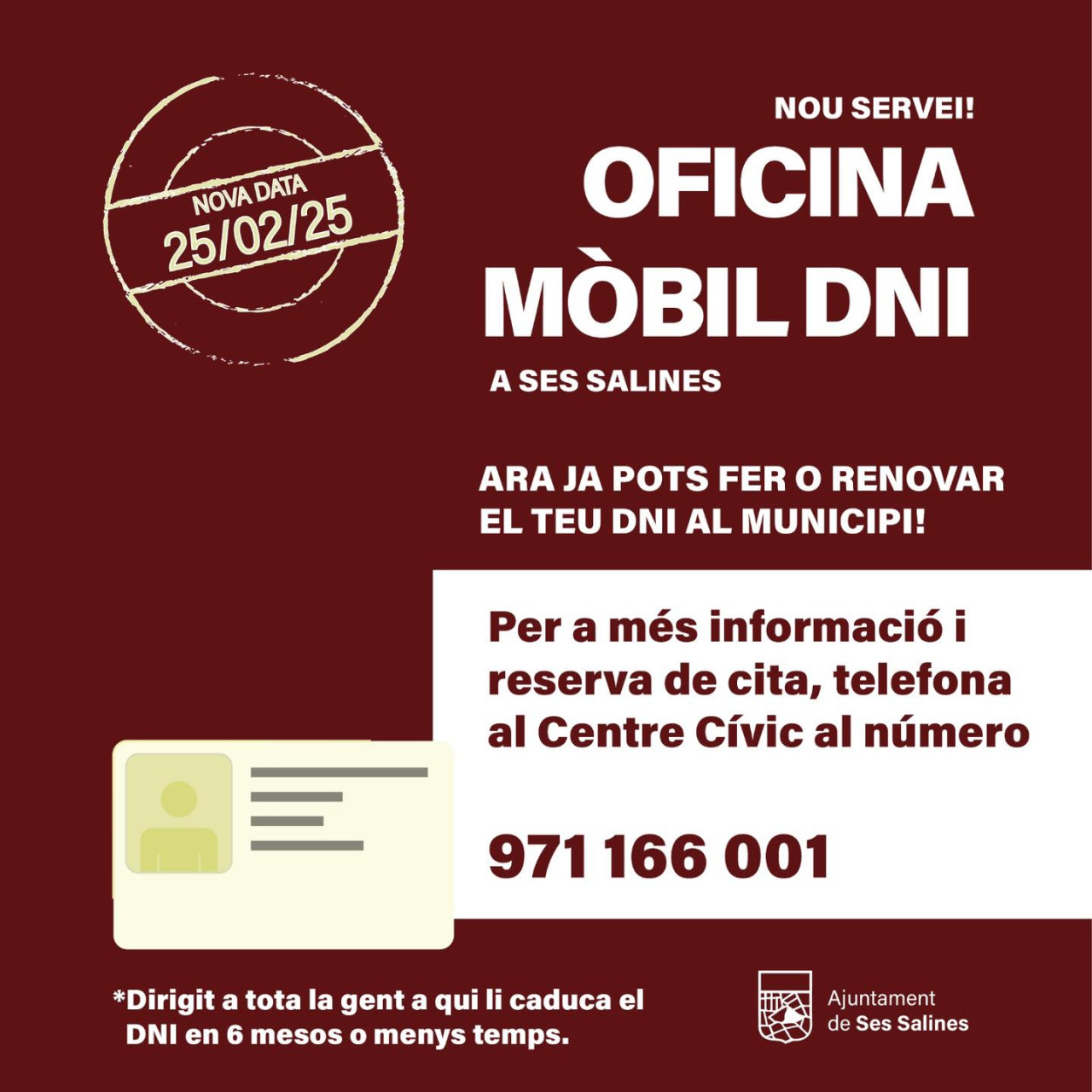 Oficina mòbil DNI
