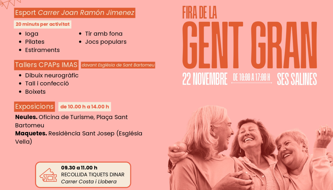 Díptic FIRA Gent Gran 2025