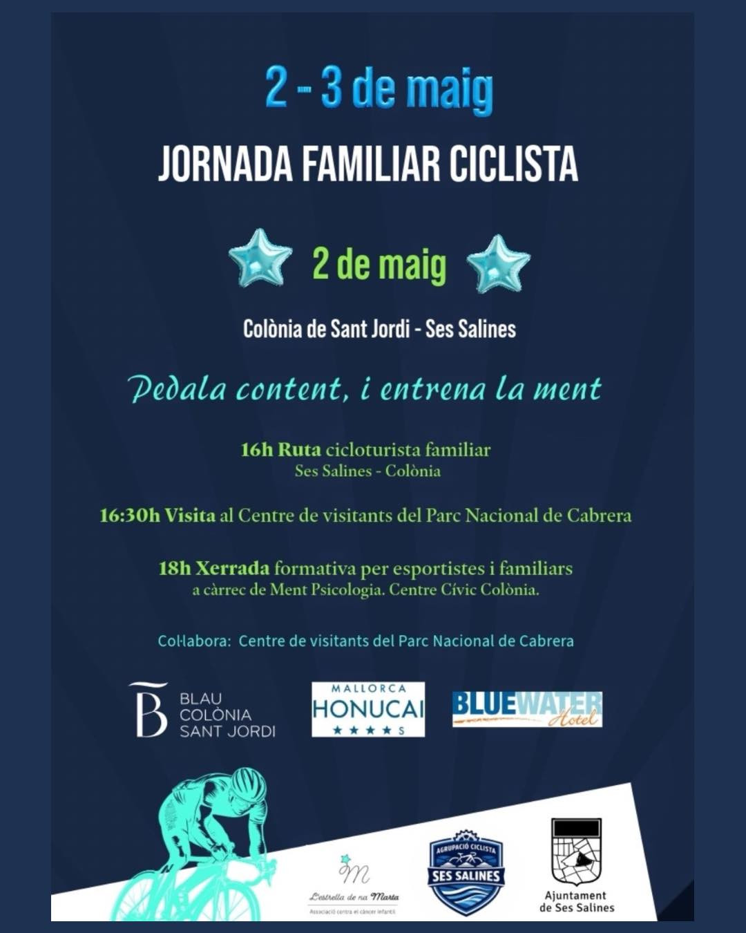 Jornada familiar ciclista