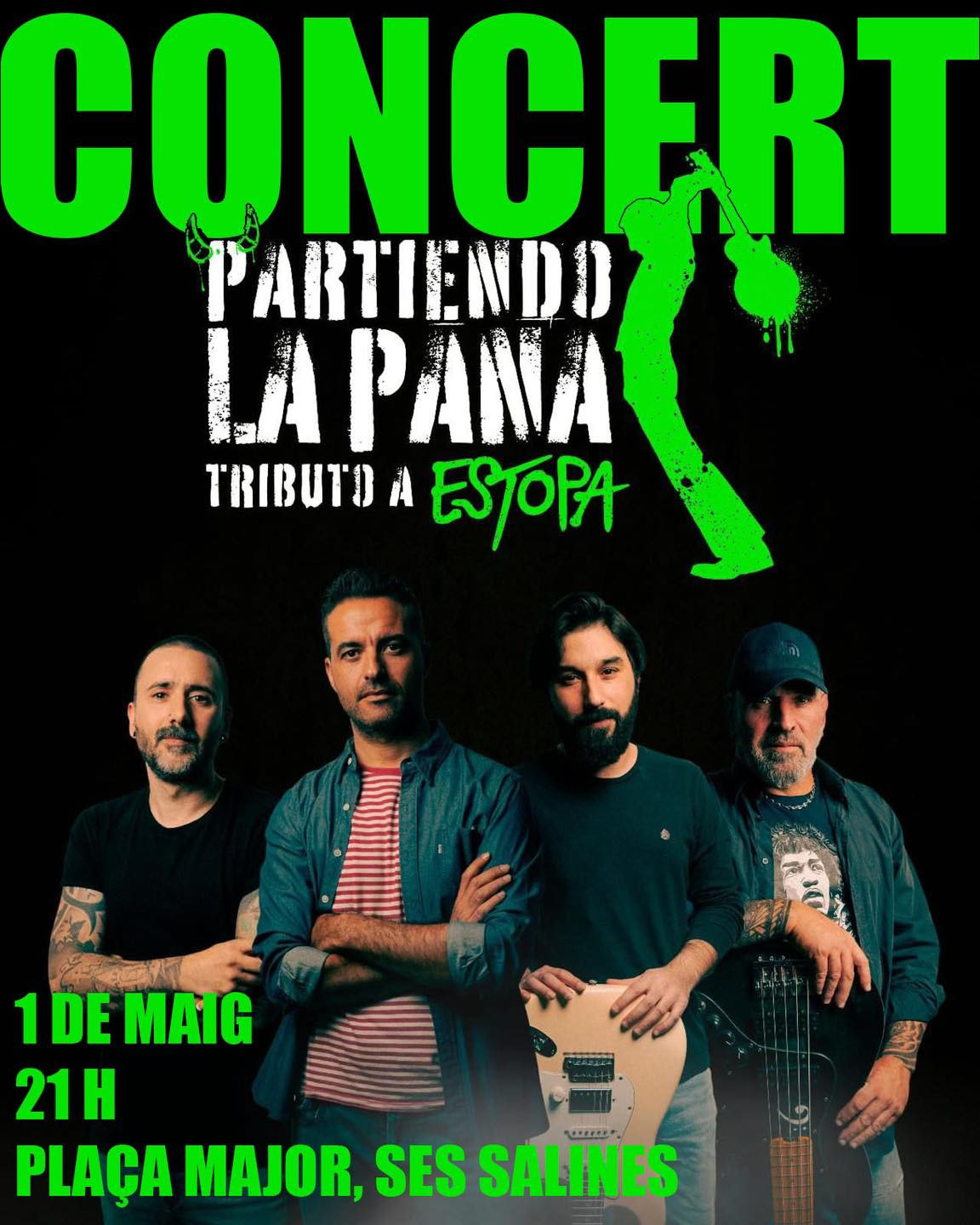 Concert "Partiendo la pana", tribut a Estopa