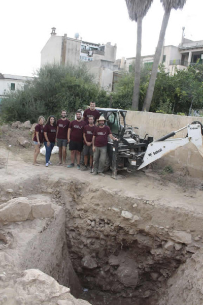 Ubicació dels diferents indrets d’interès arqueològic visitables.