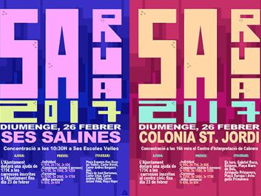 Ses Salines i la Colònia de Sant Jordi, a punt per a Sa Rua 2017