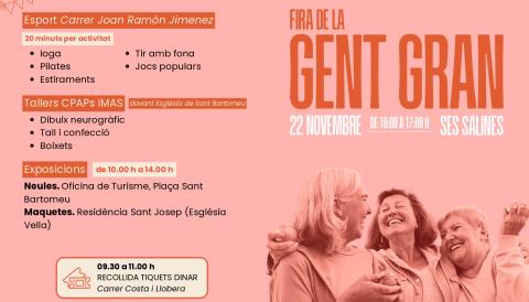 Díptic FIRA Gent Gran 2025