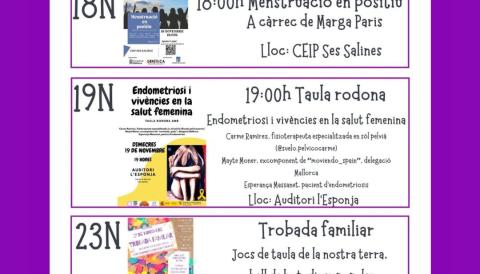 ROGRAMA D’ACTIVITATS NOVEMBRE ses salines